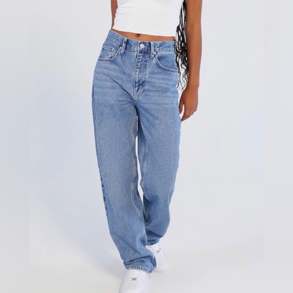 Baggy high waisted jeans